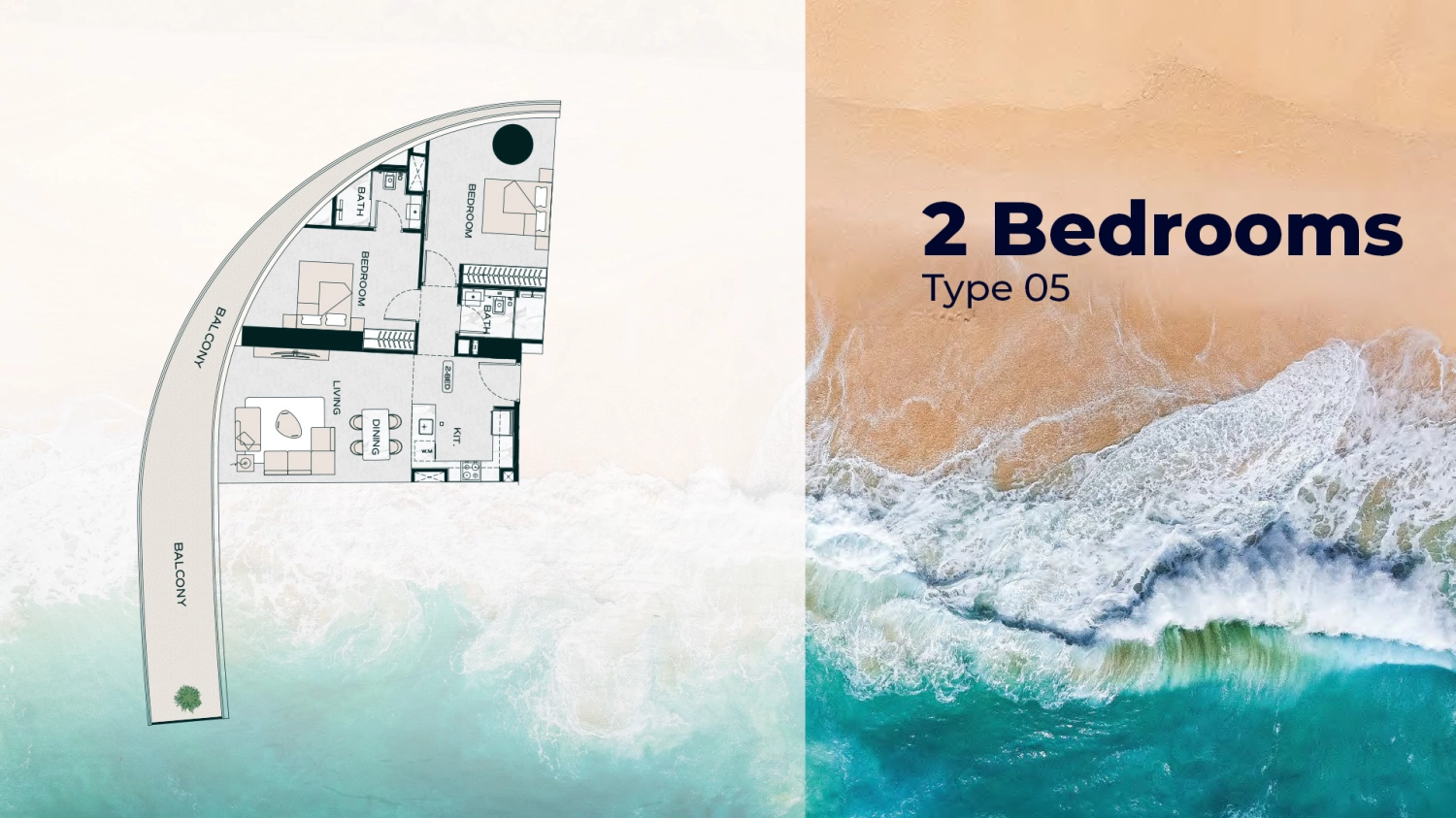 2 BR - Type B